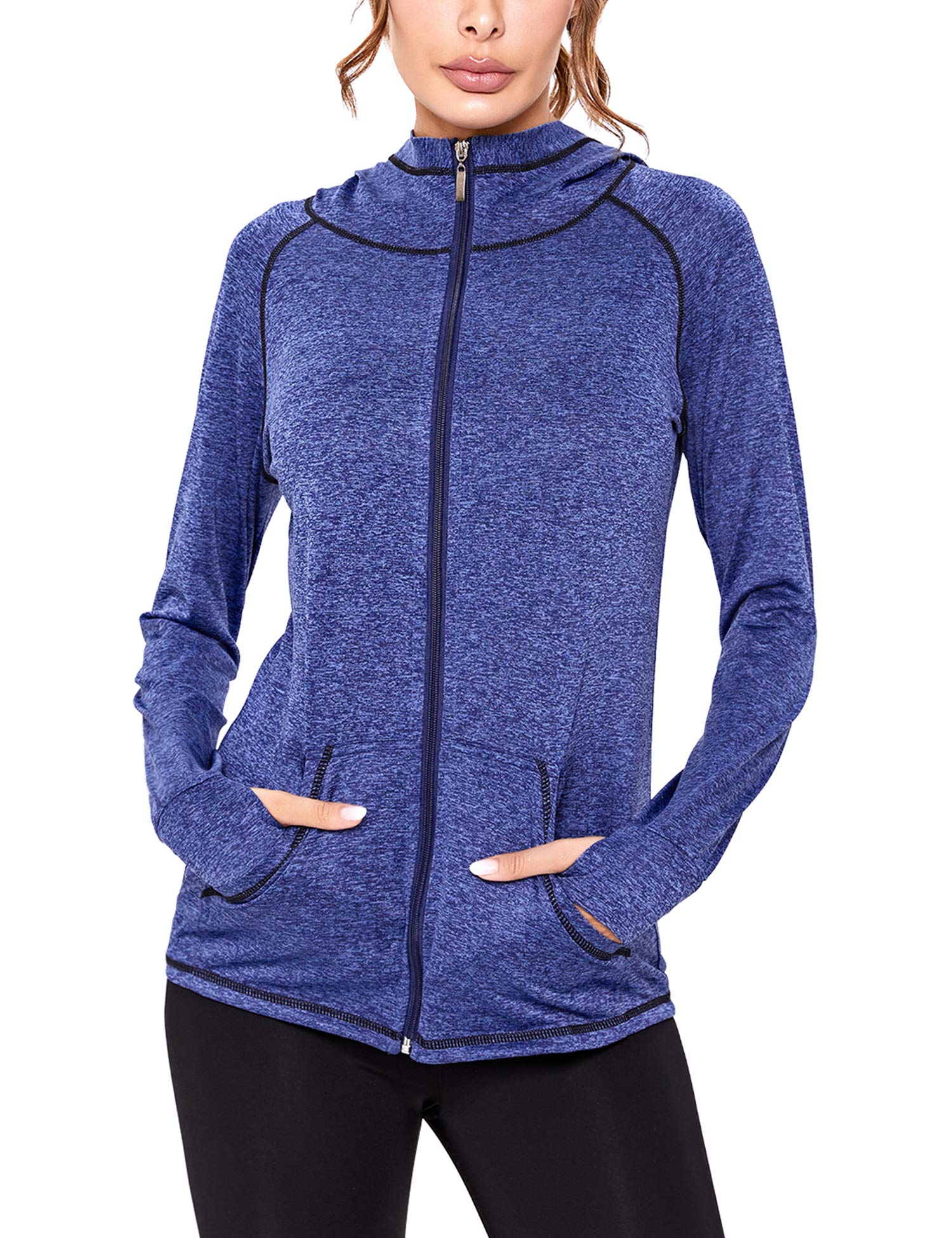 Sykooria Damen Laufjacke Voll Reißverschluss Sportjacke sudadera bebe Mujer — view 8