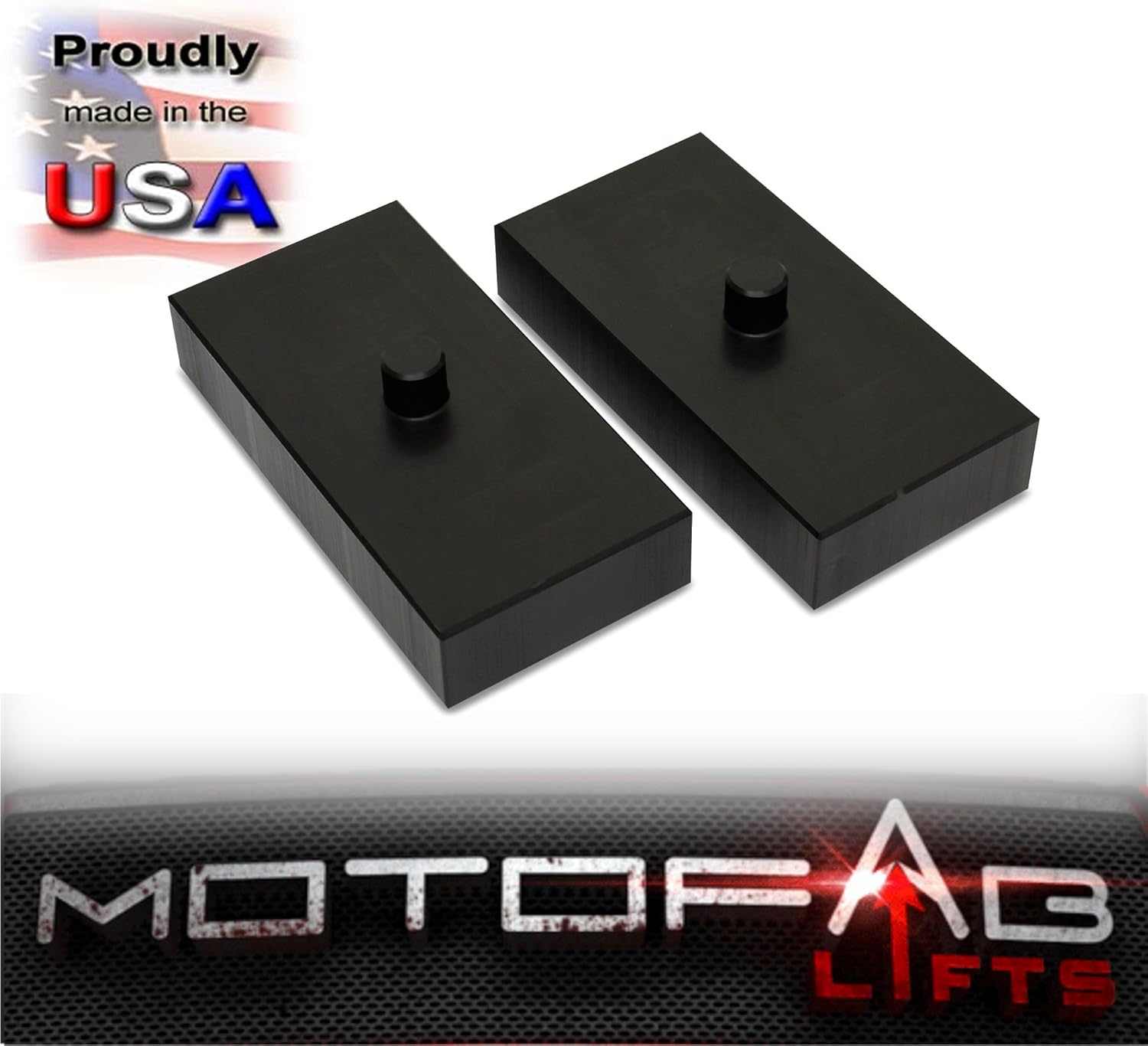 MotoFabLifts 2" Front 1" rear Leveling Lift kit for 2005-2025 Ford F250 F350 SUPER DUTY 4WD USA
