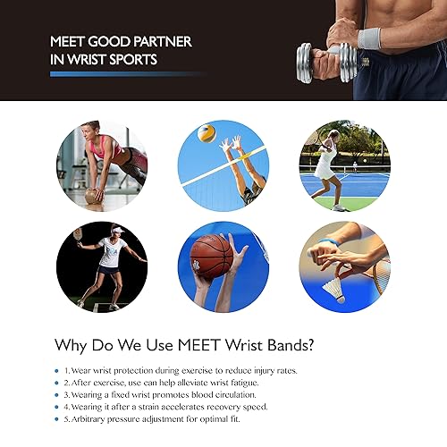 Miniatura 6 de Paquete de 2 muñequeras, soporte ajustable, alivia la miositis de muñeca de mujeres y hombres, dolor de esguince de muñeca, túnel carpiano, artritis
