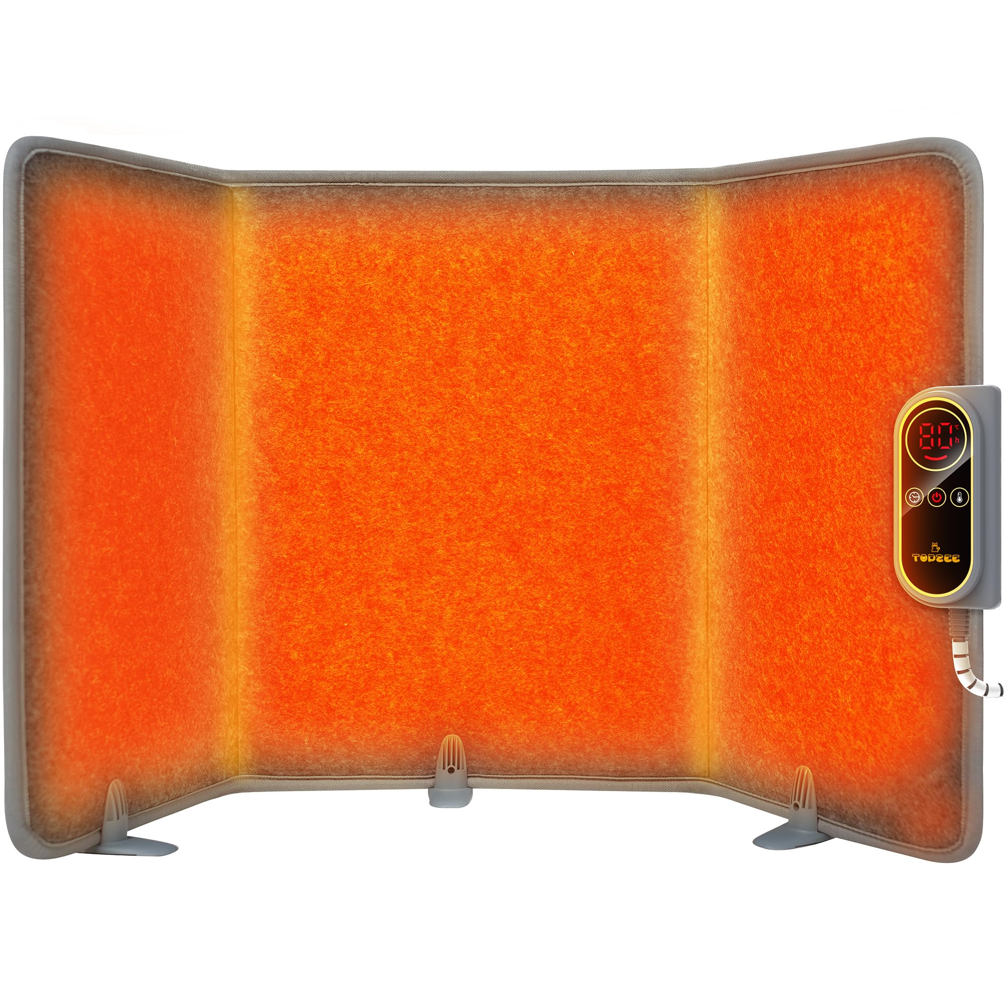 Amazon | パネルヒーター 多層断熱構造 高性能炭素素材 足元ヒーター