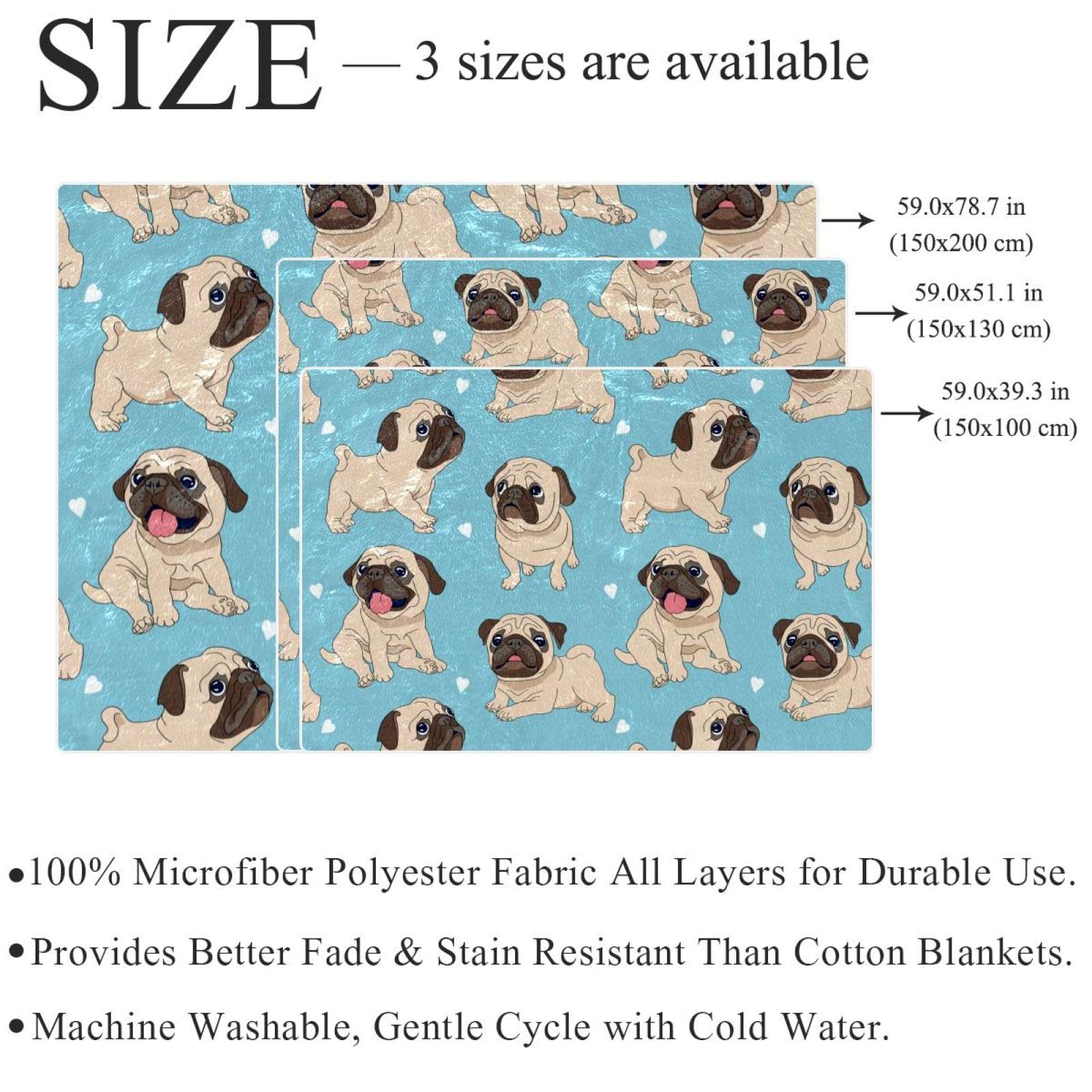 Manta de forro polar para sofá, sofá o cama, acogedora, suave, para perros y cachorros