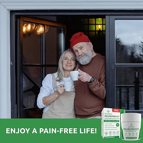 Miniatura 8 de Crema de alivio de neuropatía  Alivio de nervios de máxima fuerza para pies, dedos de los pies, manos, piernas con aloe vera, árnica, MSM vitamina