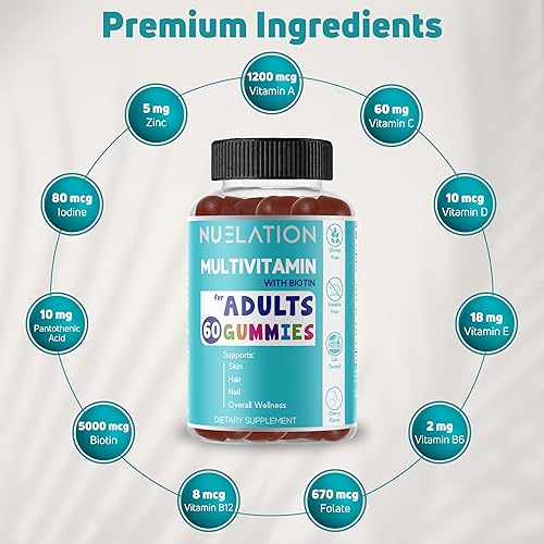 Miniatura 6 de NUELATION Multivitaminas sin azúcar para adultos