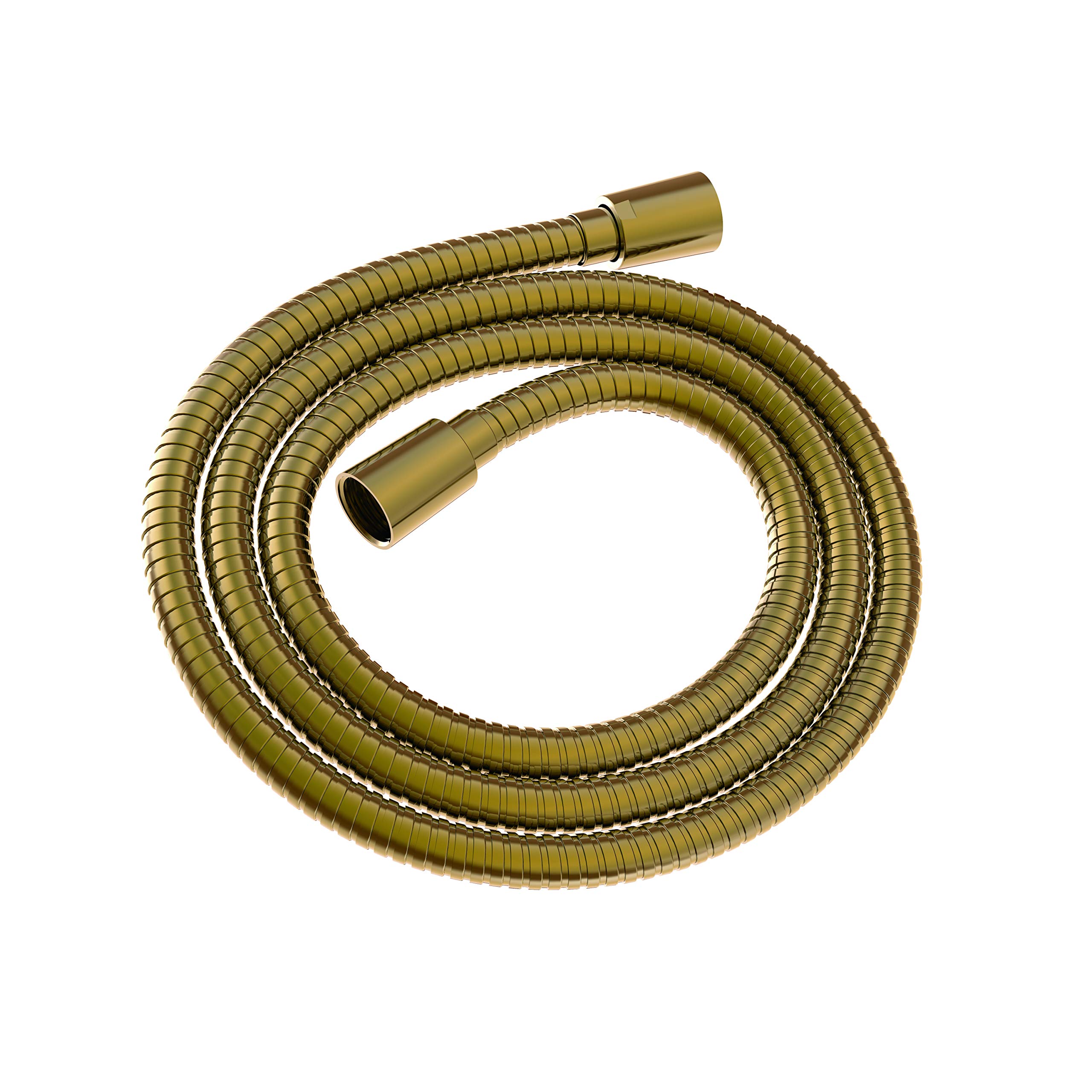 Gerber D469020BB Parte/Accesorio 72 "Todo Metal Enclavamiento Manguera de ducha w/Latón Cónicos Bronce Cepillado