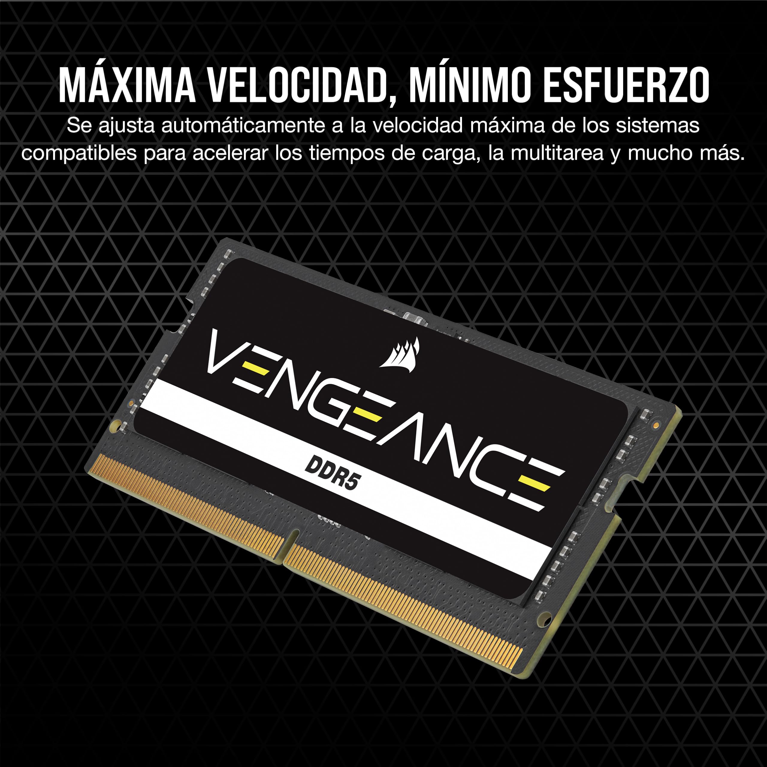 CORSAIR Vengeance SODIMM DDR5 RAM 64GB (2x32GB) 5600MHz CL48-48-48