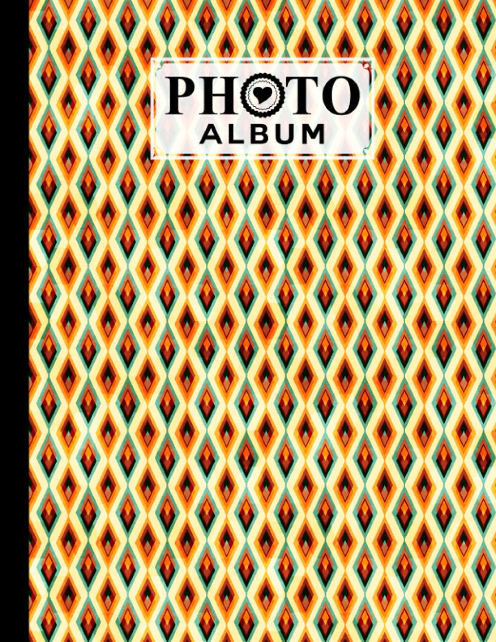 Photo Album: Diamond Album, Large Photo Albums with Writing Space Memo, Extra Large Capacity Picture Album, Family, Baby, Wedding, Travel Photo Book, 120 Pages, Size 8.5" x 11" by Sofia Graf