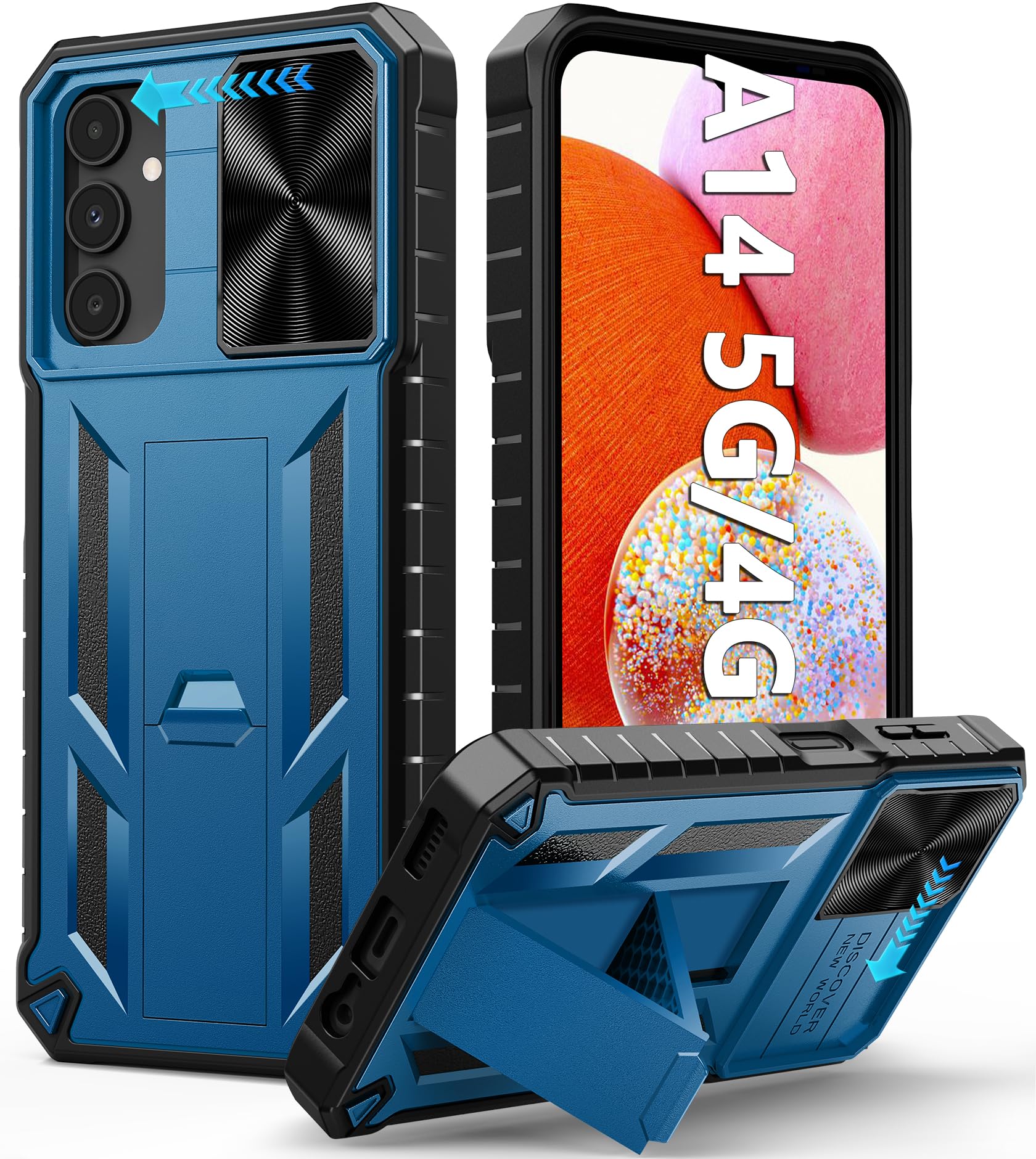 Amazon.com: FNTCASE for Samsung Galaxy A14-5G Case: Protective