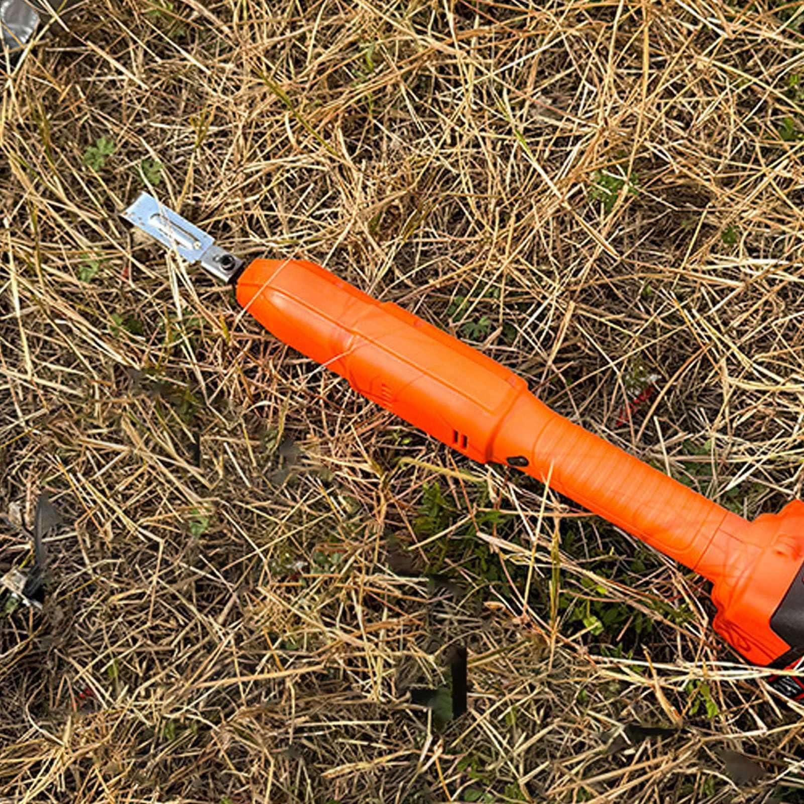 Mini azada eléctrica inalámbrica para jardín con Cabezales de 5 y 11 Dientes, Potente, Ligera, portátil para césped, macizos de Flores, invernaderos, ABS, Acero al manganeso