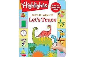 Let's Trace Write-On/Wipe-Off Activity Books (Set of 3)