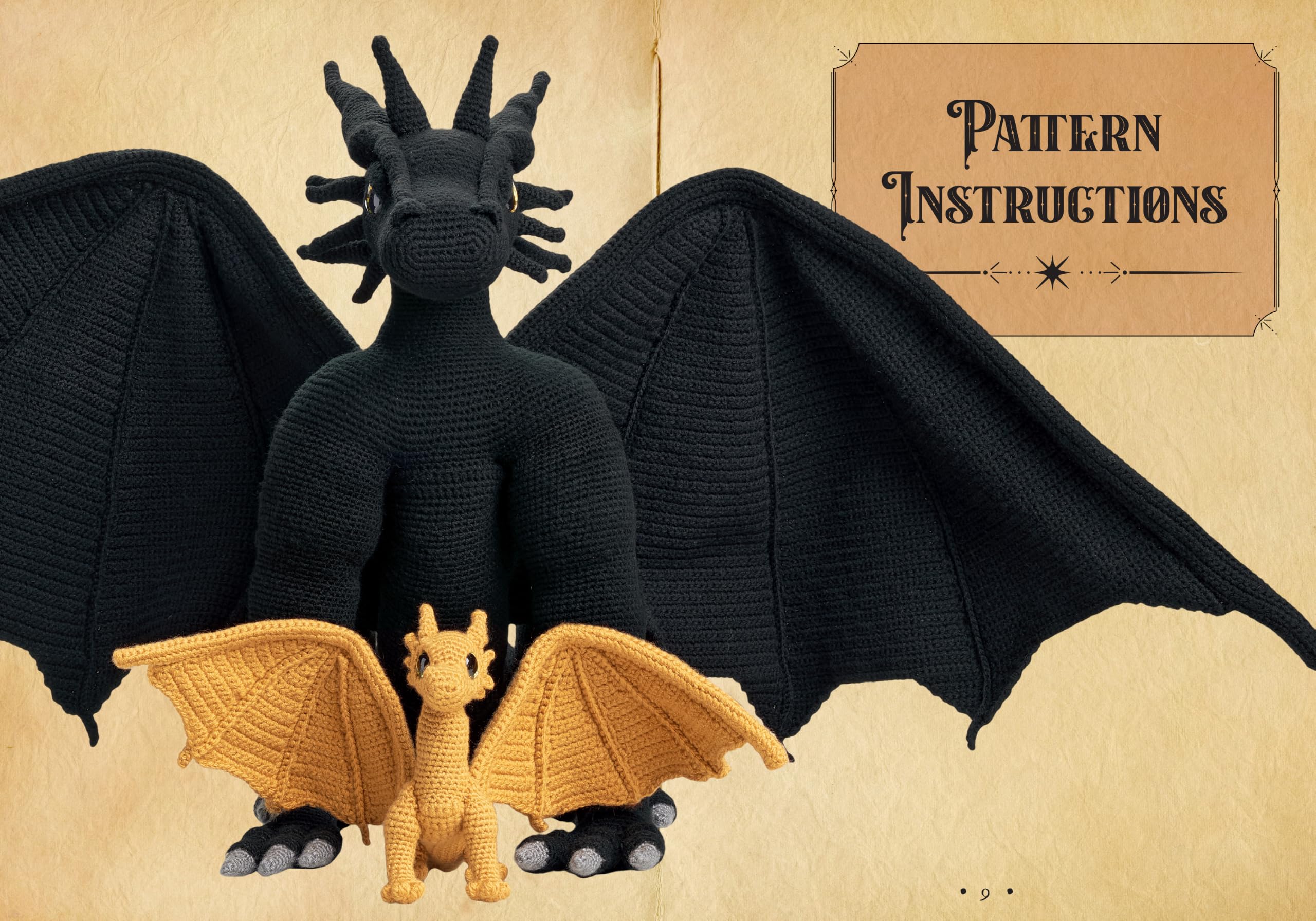 Official Fourth Wing Crochet: Flight of Dragons: Crochet Your Own Baby Andarna Plus a Bonus Pattern for Tairn - Based on the Award-Winning Empyrean Series