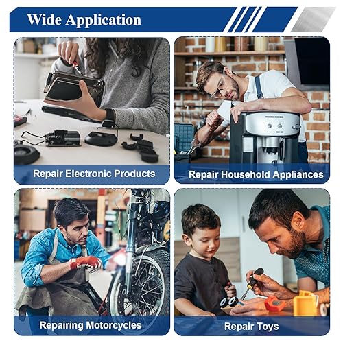 Miniatura 7 de MroMax Surtido de 270 tornillos M4, tornillos de cabeza hexagonal métrica, tornillos M4x6mm0.315 in0.472 in0.630 in0.787 in1.181 in, tuercas y