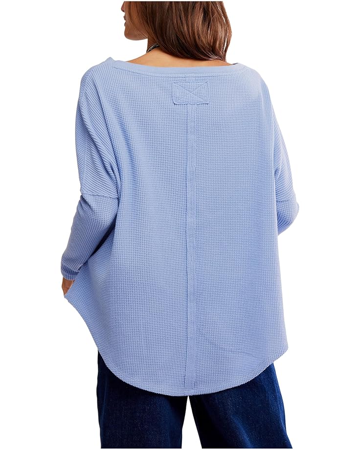 Free People Latte Blues Thermal Solid - #3 of 5