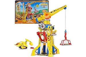 Paw Patrol Lookout Tower with Crane and Action Figure