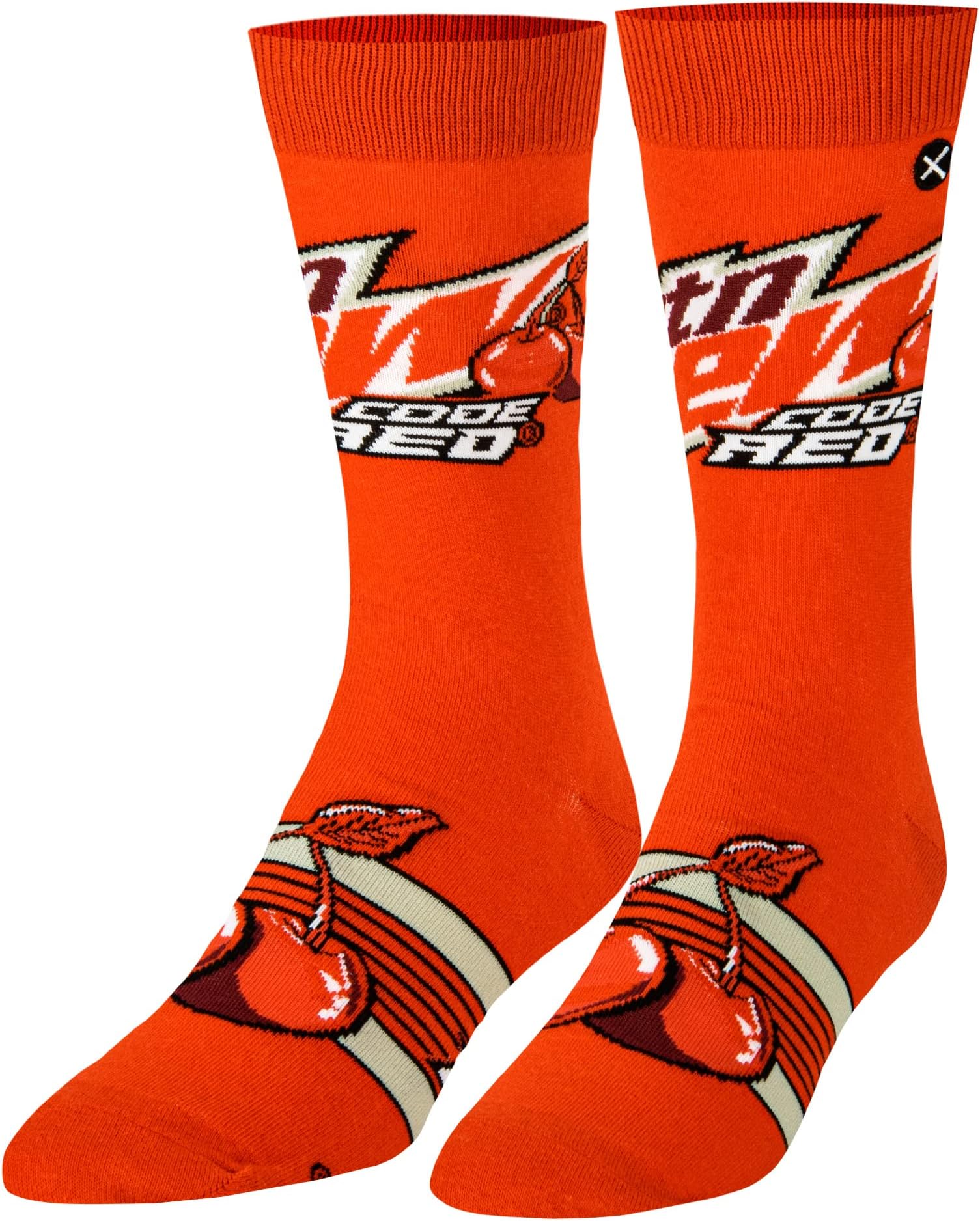 Cool Sock - Pepsi and Mtn Dew Novelty Crew Socks - Licensed Soda Merch-Unisex Sizes Comfy Cotton Blend - Great for Fans