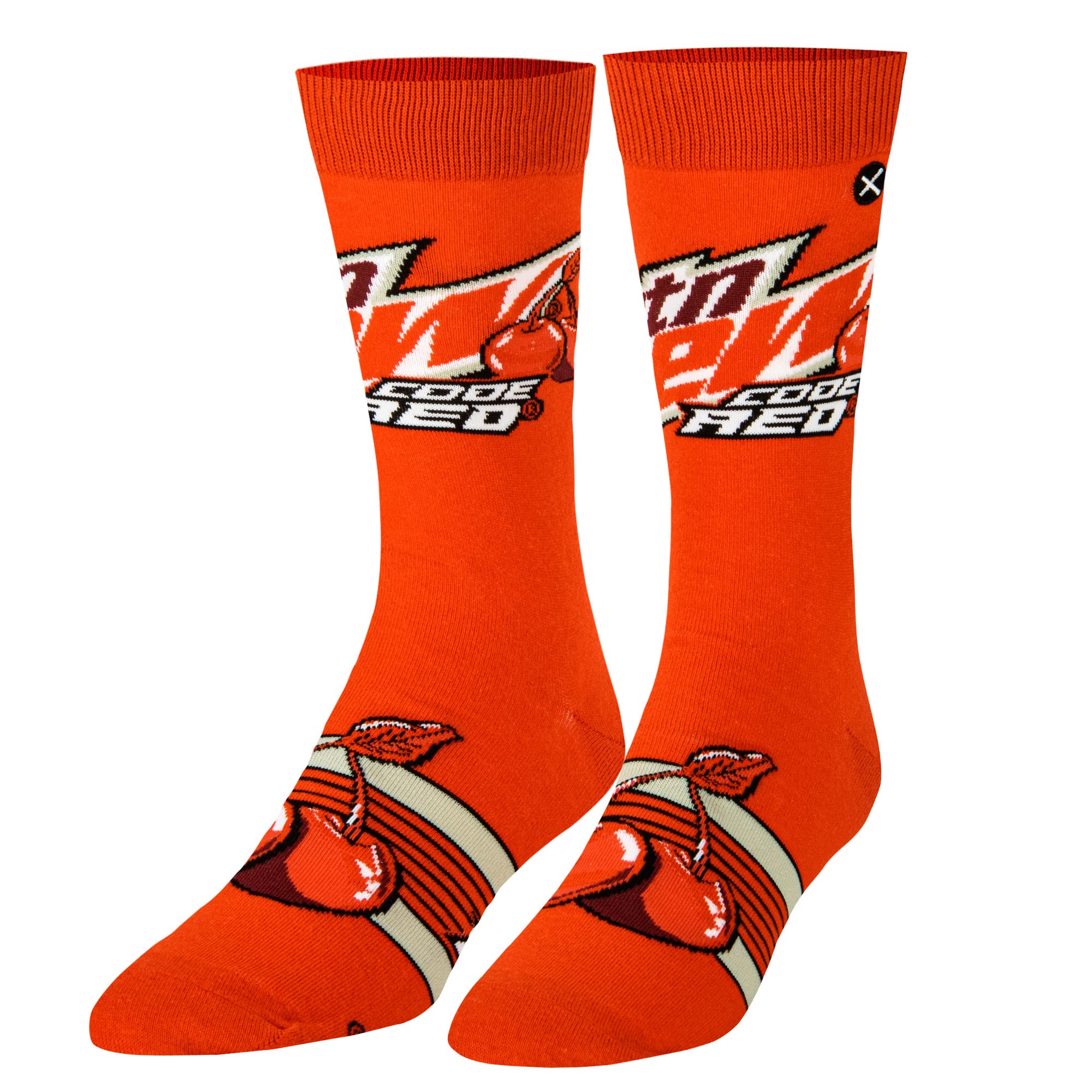 Cool Sock - Pepsi and Mtn Dew Novelty Crew Socks - Licensed Soda Merch-Unisex Sizes Comfy Cotton Blend - Great for Fans