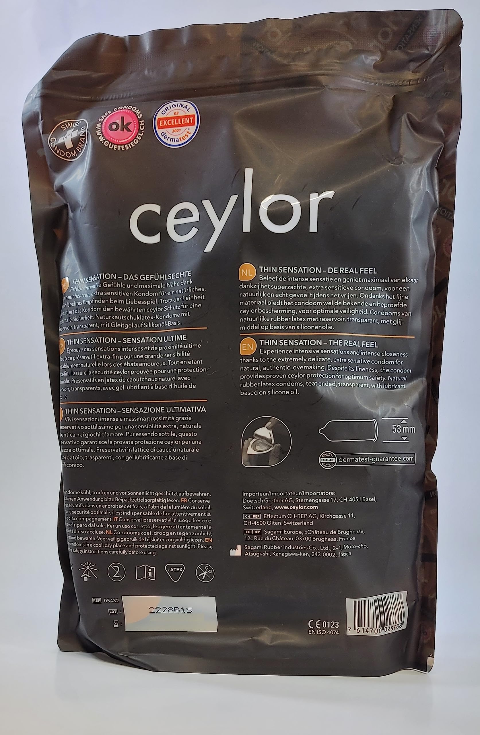 Ceylor Thin Sensation 100 profilattici, extra sottile