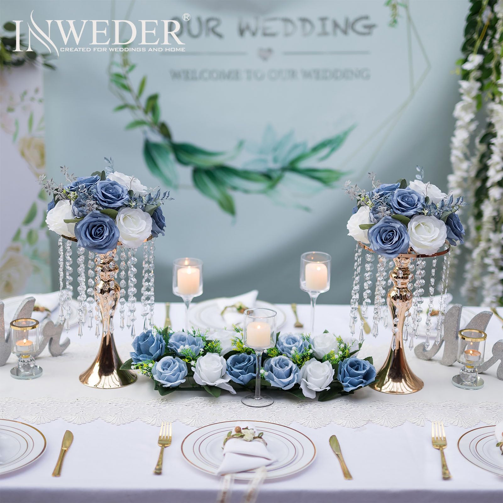 Wedding Flowers for Centrepieces Rose Ball - Image 3