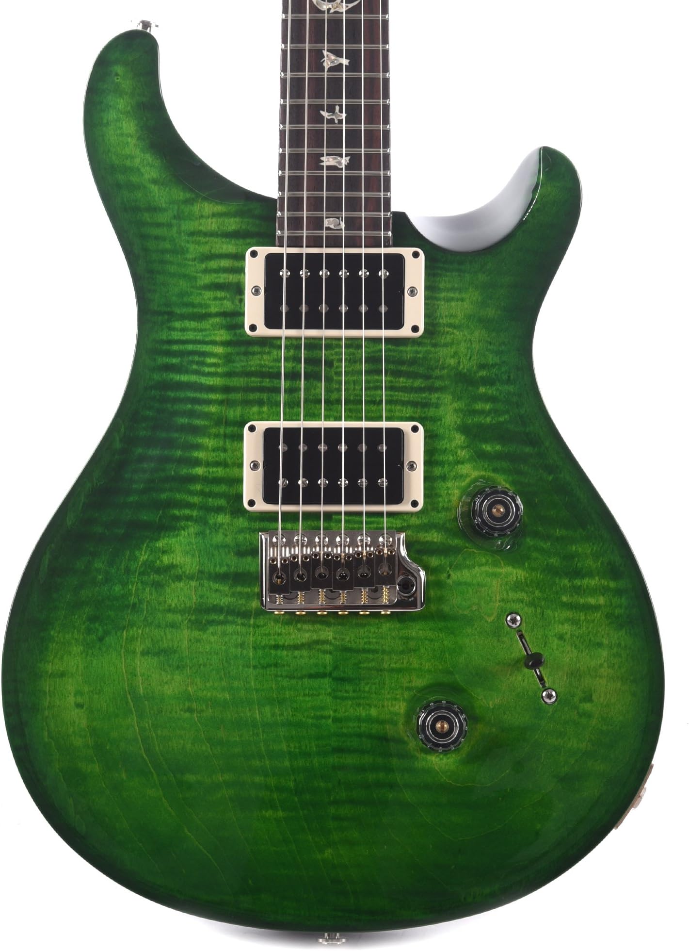 PRS Custom 24 - Blue Matteo Smokeburst w/Pattern Regular Neck