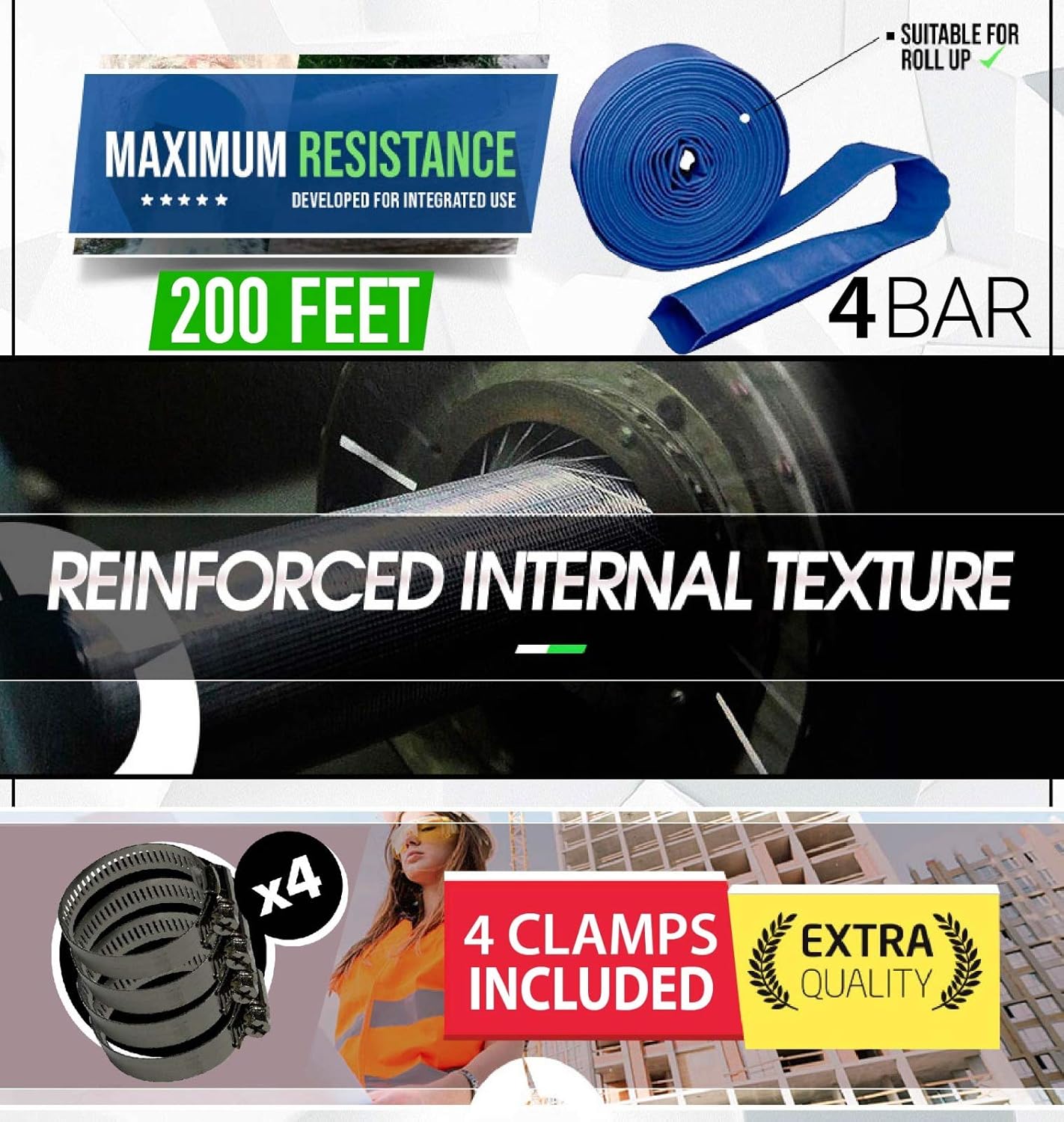 ウォーターパイプ 拡張可能なガーデンホース ガーデン散水 高圧洗車