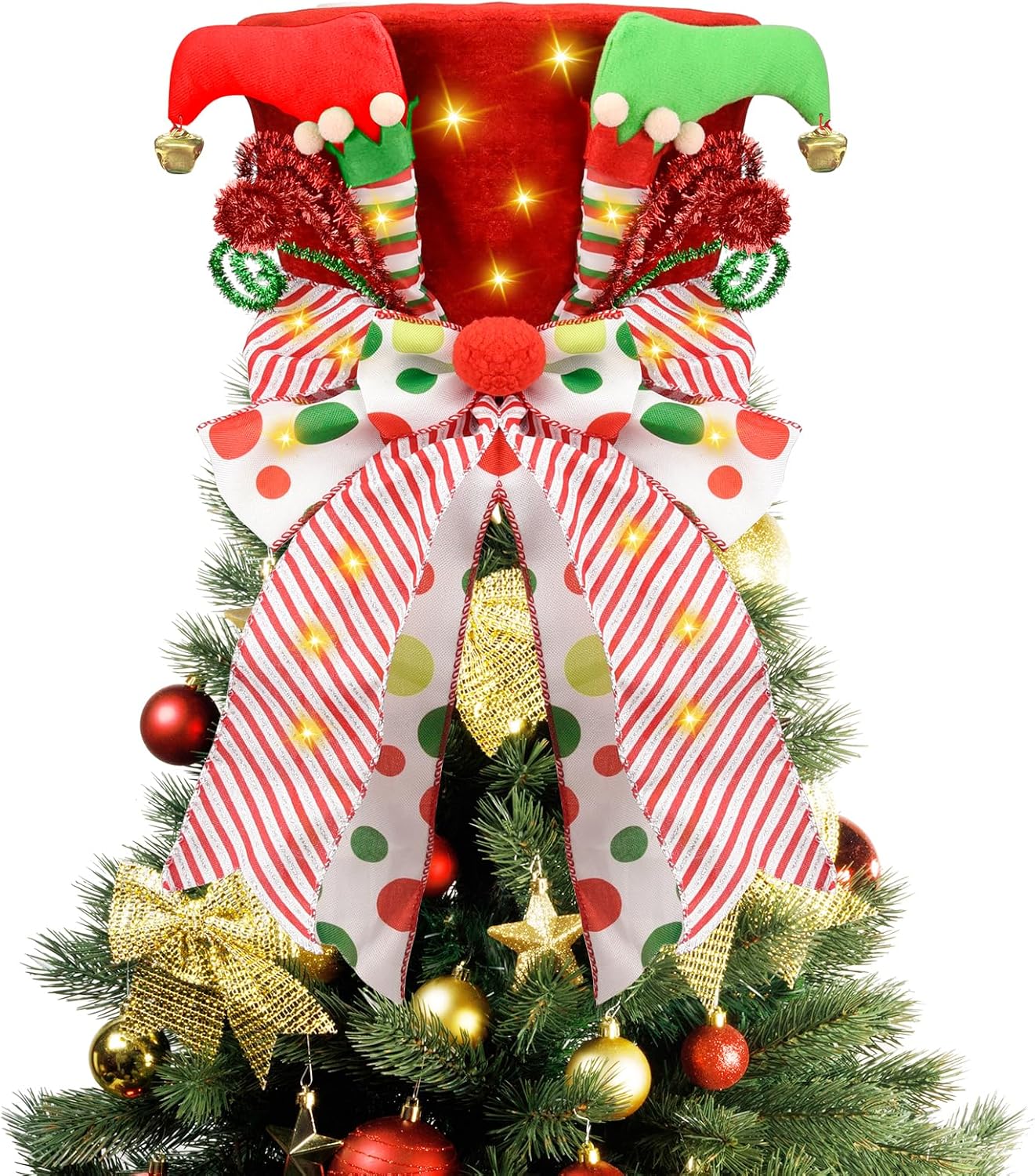 Christmas Tree Topper Hat