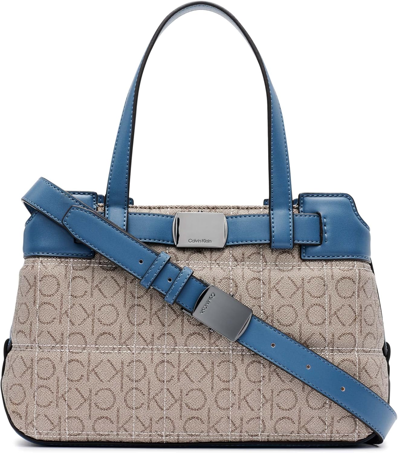 triple compartment satchel