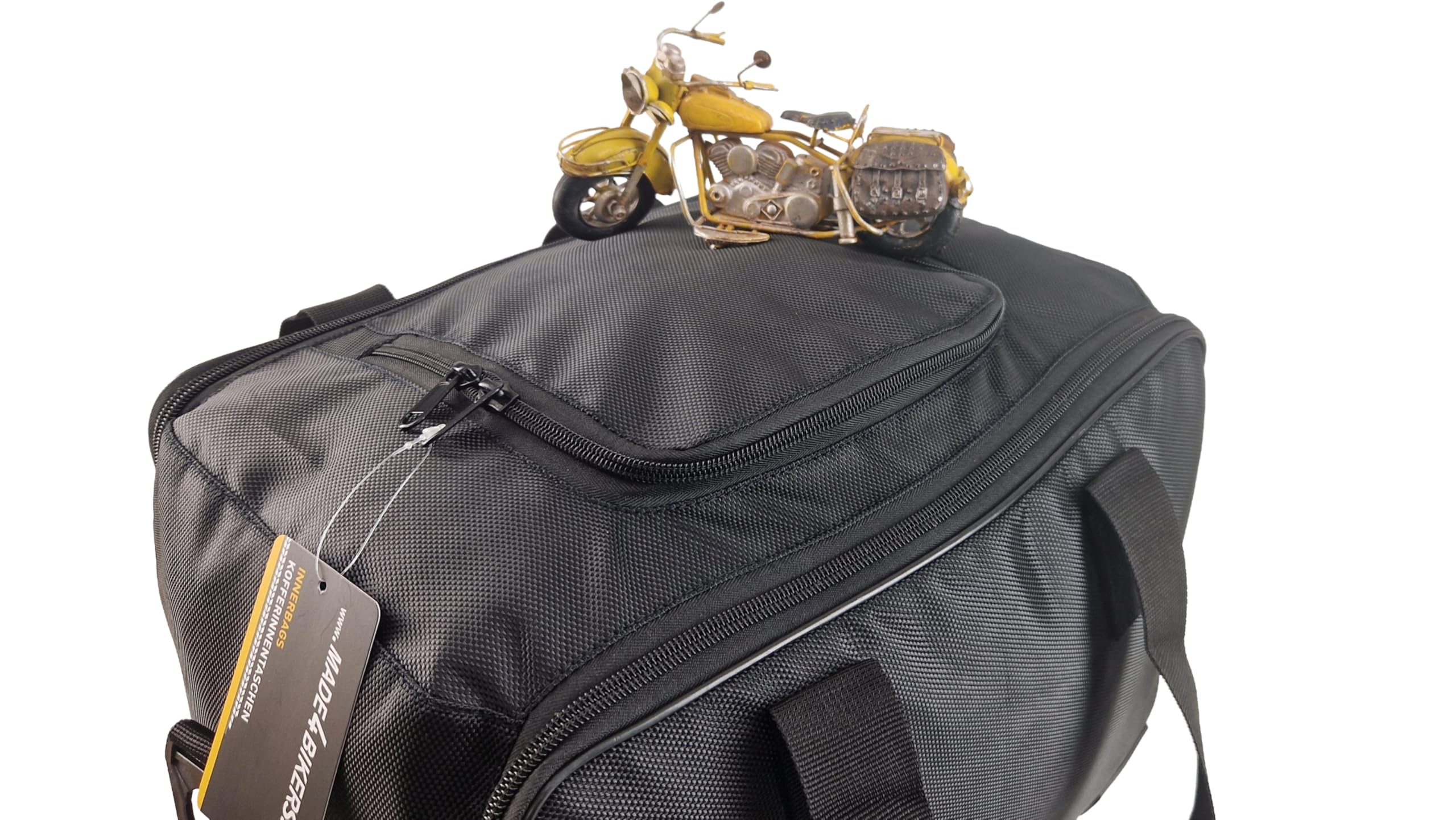 3er Set Bedruckte Innentaschen passend für BMW R1300GS Adventure (R 1300 GS) ab 2023- (KA2) mit ALU-Koffer UND ALU-Topcase