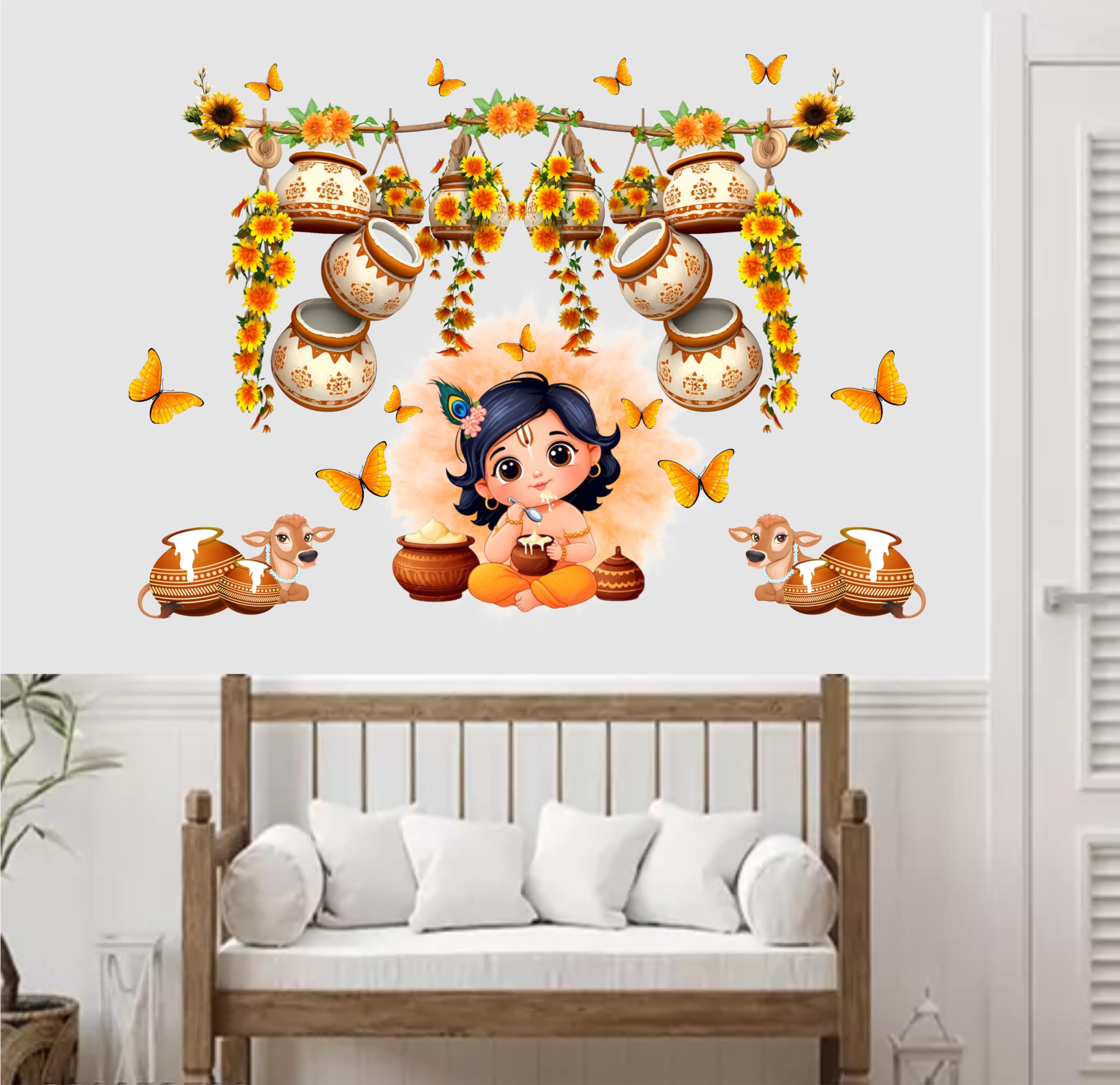 See full amazon price history chart for DREAM DECALS™ Bal Krishna Wall Sticker with Multi Colour Size - 77 cm X 60 cm, Wall Sticker for Living Room/Bedroom/Office/Home Decor and All Decorative Stickers DREAM DECALS™ Bal Krishna Wall Sticker with Multi Colour Size - 77 cm X 60 cm, Wall Sticker for Living Room/Bedroom/Office/Home Decor and All Decorative Stickers (B0CW3GSM9K) Amazon Price History, Amazon Price Tracker