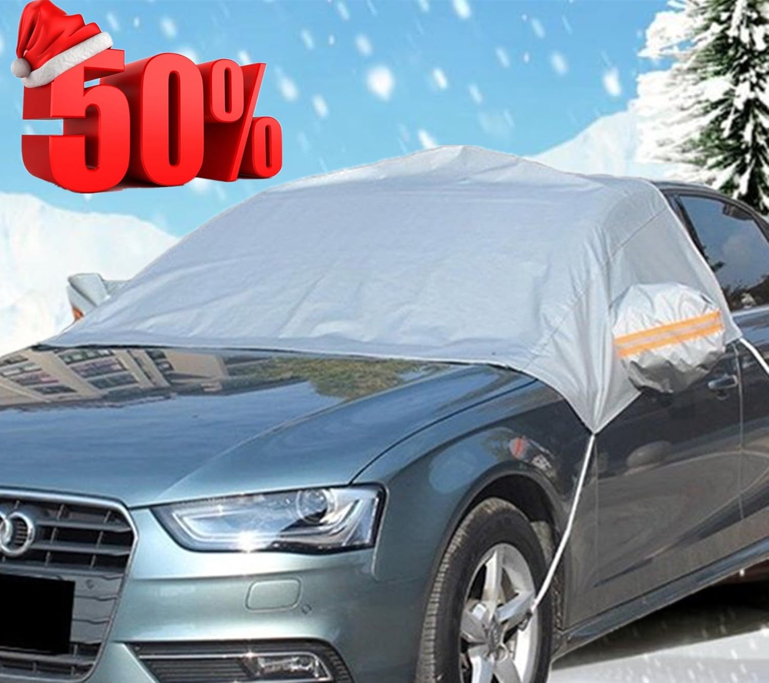 KAFEEK Car Windshield Snow Cover Frost Ice Windshield Cover