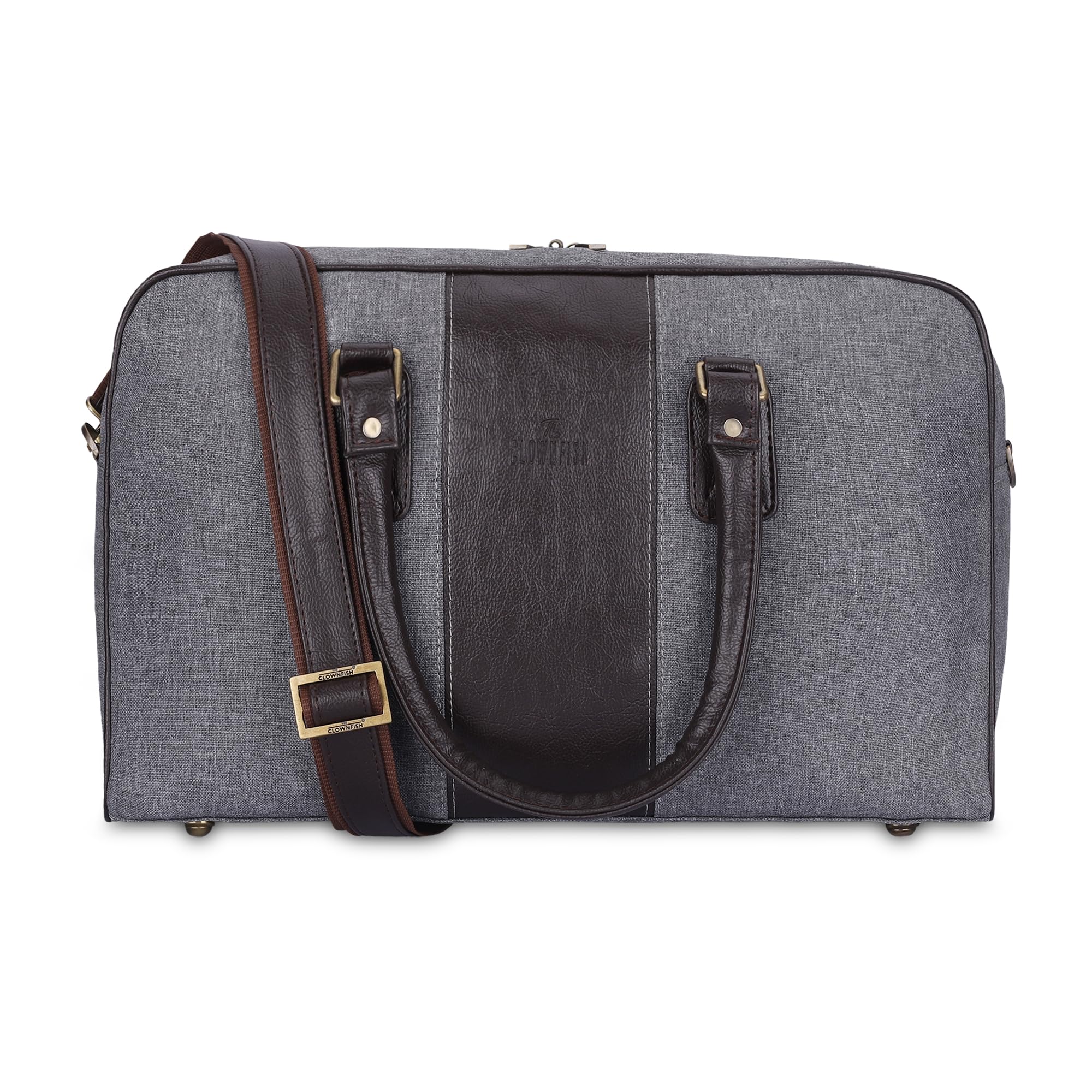 Romulus Series 24 liters Polyester Travel Duffle Bag Men Travel Duffel Bag Luggage Daffel Bags Air Bags Luggage Bag Travelling Bag Truffle Bags (Slate Grey)-image-11