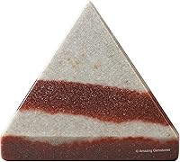 Vista 466 de Amazing Gemstone Amethyst Pyramid Crystal Healing Stones - 2" Great Pyramid Figurine of Natural Stone Pyramid for Meditation, Reiki, Chakra