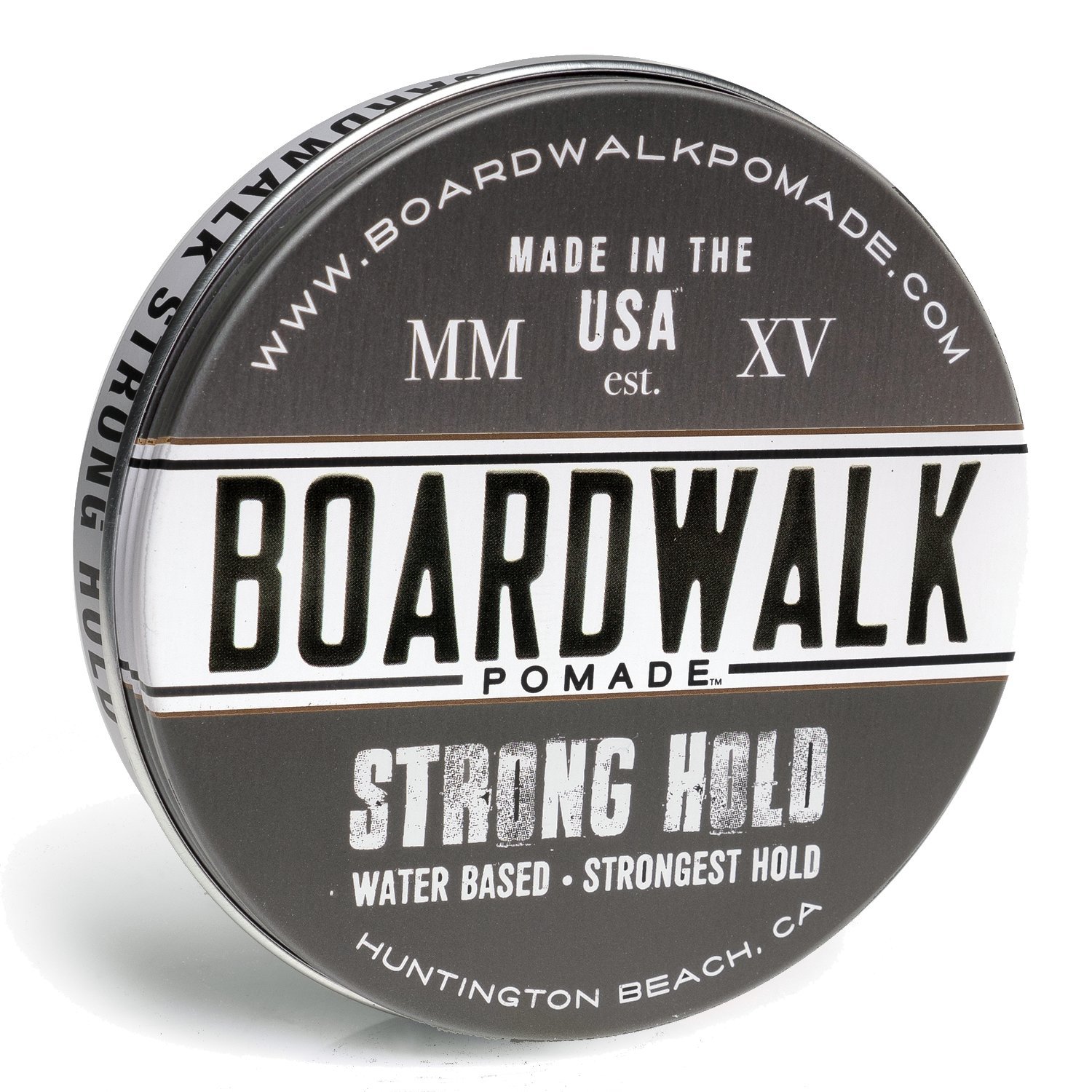 Strong-Hold Pomade 4.5oz, Aloe Vera Pomade, Vegan, Paraben Free.