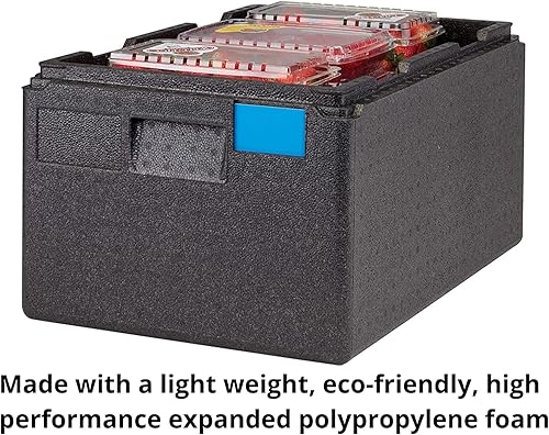 Miniatura 2 de Cambro EPP180SW110 Cam GoBox Top-Loader - Porta bandejas para alimentos, color negro (paquete de 4)