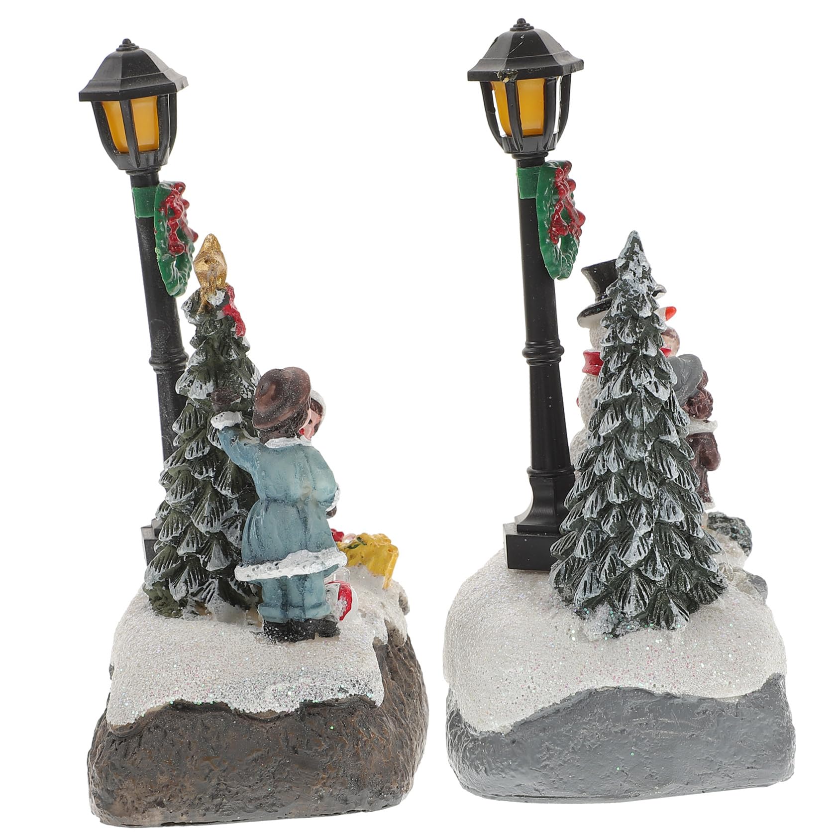 Ornement craft artisanal de Noël pour créer une ambiance chaleureuse au bureau