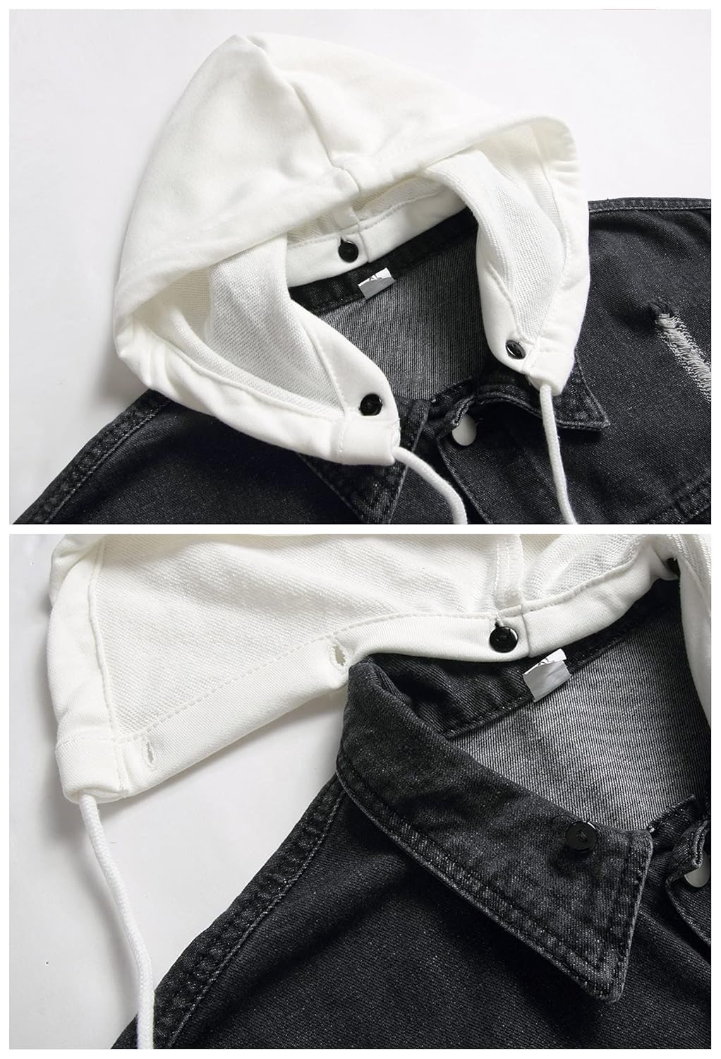 LZLER Jaqueta jeans masculina casual slim fit com capuz em promoção! Veja a oferta e mais achadinhos de Jaquetas & Casacos 3 Hoje é o melhor dia para comprar LZLER Jaqueta jeans masculina casual slim fit com capuz com aquele preço maroto! Promoção! Aproveite a oferta! 3