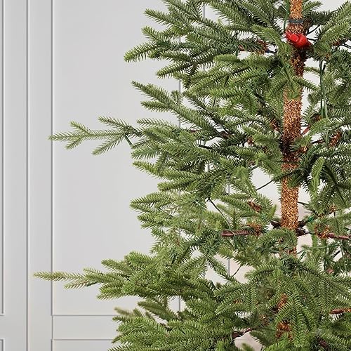 Miniatura 5 de WBHome Árbol de Navidad artificial decorado de 7 pies con adornos y luces 2311