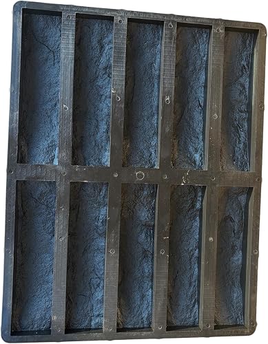 Plastic Riven Wall Cladding Brick Mould 10 Cavity