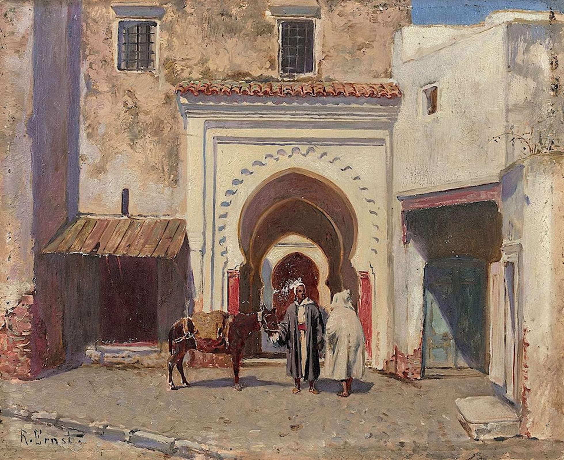 POSTERIIk Famous Print Pop Art Wall Art Graffiti la Porta della Medina Rudolf Ernst Art Prints for Home Decor 60x90cm