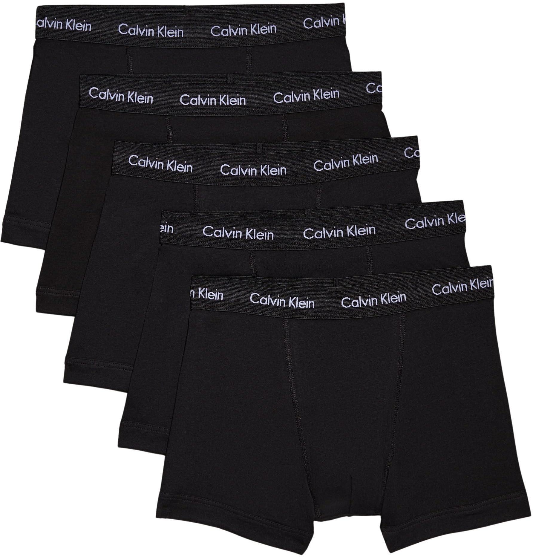 Calvin Klein Uomo Pantaloncini Boxer Confezione da 5 Trunks Intimo