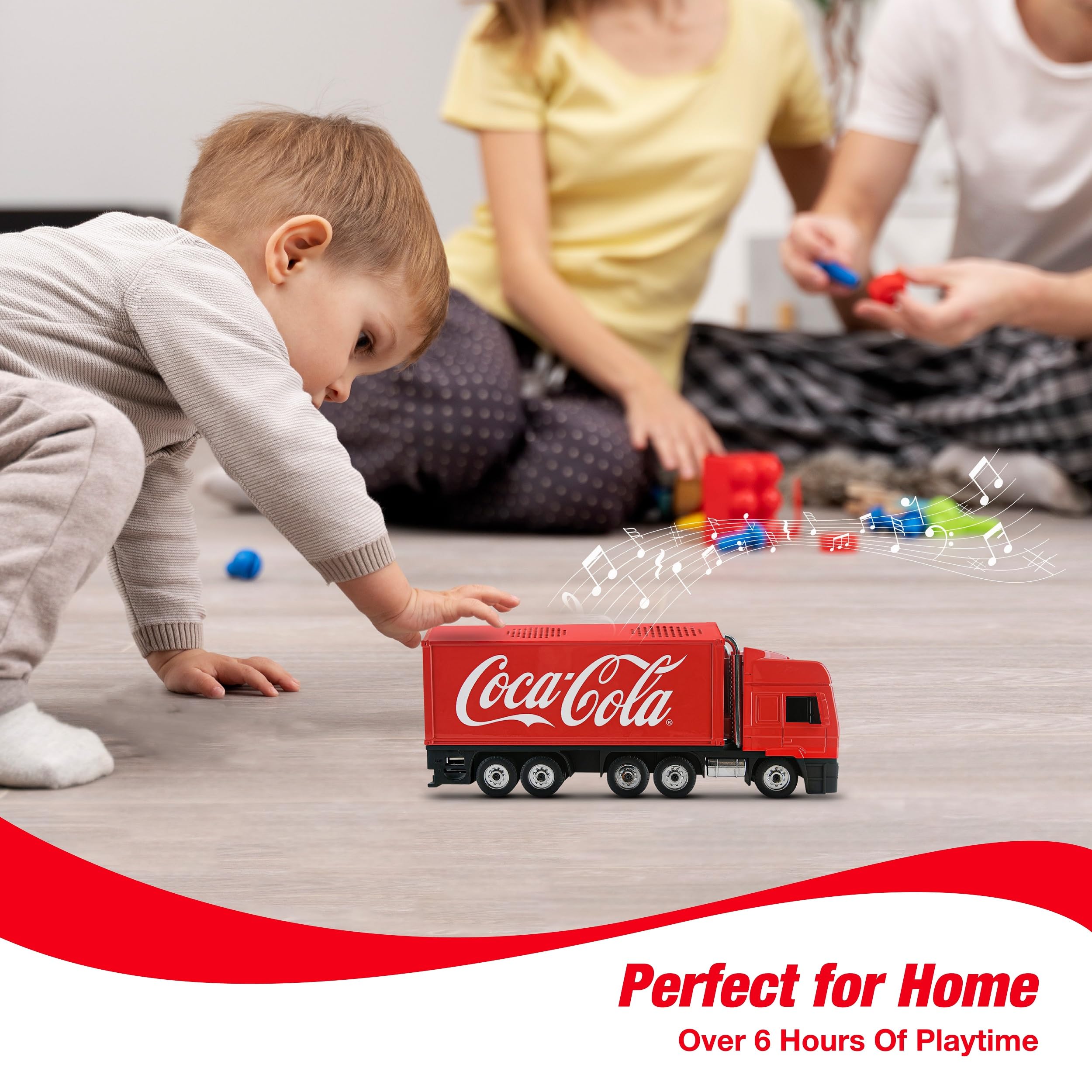 Coca-Cola Truck Replica Bluetooth Speaker with Deep Bass | USB