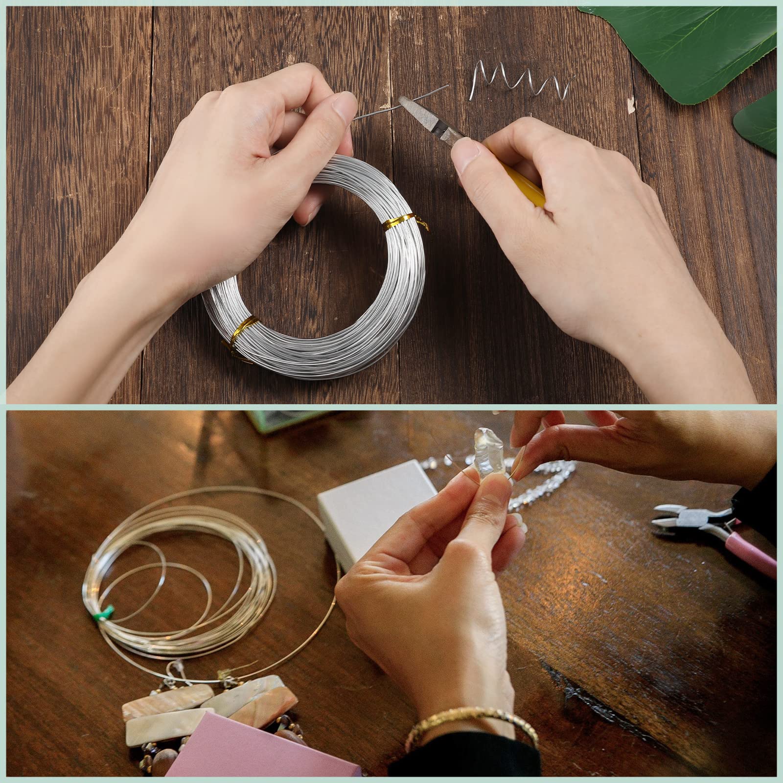 Fil en aluminium flexible et pliable de calibre 18 pour la fabrication de bijoux, les travaux manuels, le jardinage, la sculpture (noir) 30 m x 1 mm Fil en aluminium flexible et pliable de calibre 18 pour la fabrication de bijoux, les travaux manuels, le jardinage, la sculpture (noir) 30 m x 1 mm