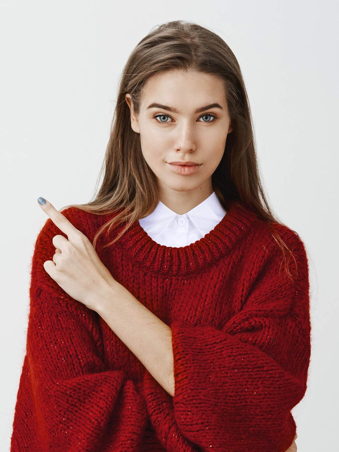 SATINIOR 3 Pieces Fake Collar Women Detachable Dickey Blouse Half Shirts Collar - Image 4