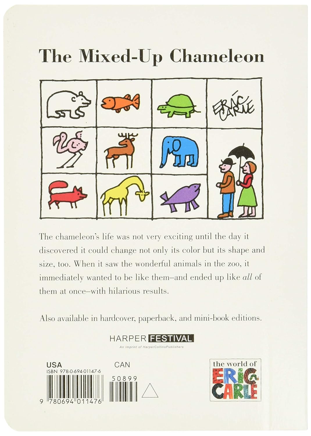 The Mixed-Up Chameleon: An Interactive and Funny Story About Identity and Loving Yourself