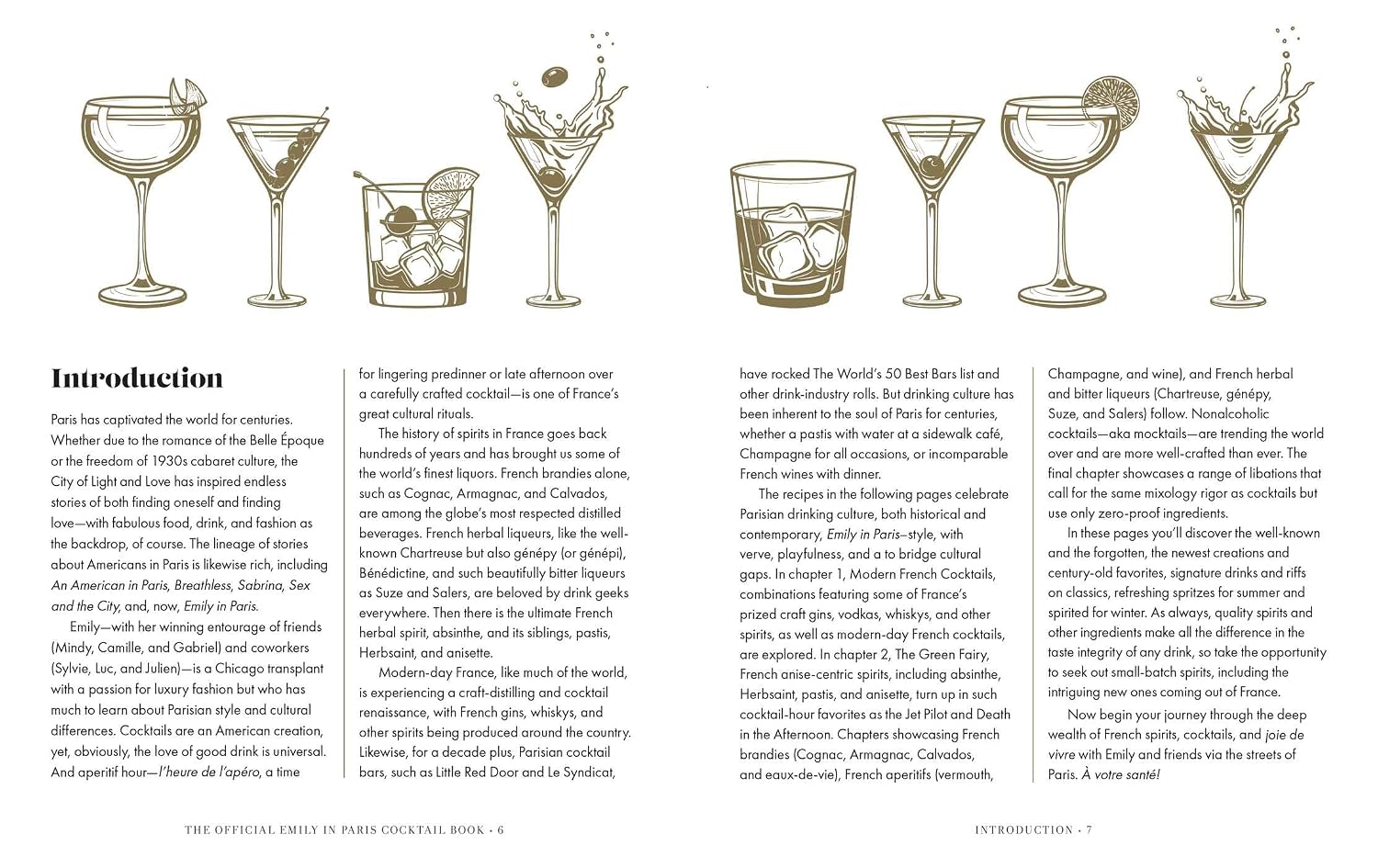 The Official Emily in Paris Cocktail Book: Glamorous Mixed Drinks for Any Time of Day      Hardcover – October 17, 2023