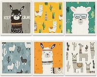 Vista 1 de 6 paños de cocina suecos de cocina, paños de cocina reutilizables, esponjas, absorbentes, sin olor, toalla de mano de secado rápido, toallitas