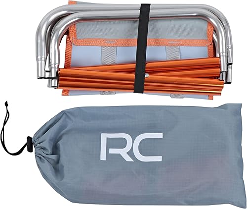 Miniatura 7 de Silla de viaje plegable pequeña – Taburete plegable de 12 pulgadas, asiento de camping ligero, silla portátil pequeña