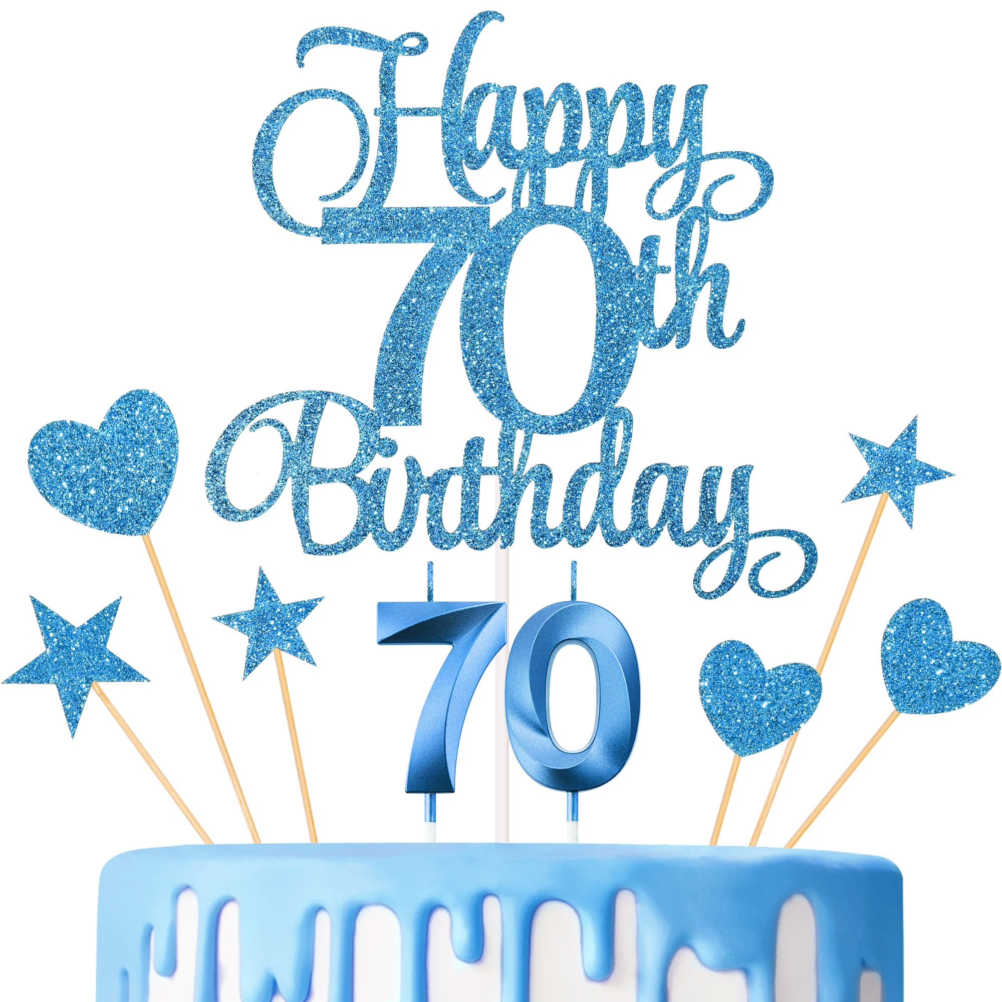 70th Birthday Cake Decorations