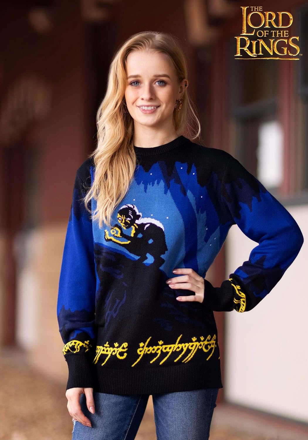 My Precious Gollum Sweater for Adults, Lord of The Rings Ugly Christmas Sweaters, LOTR Pullover Sweatshirt