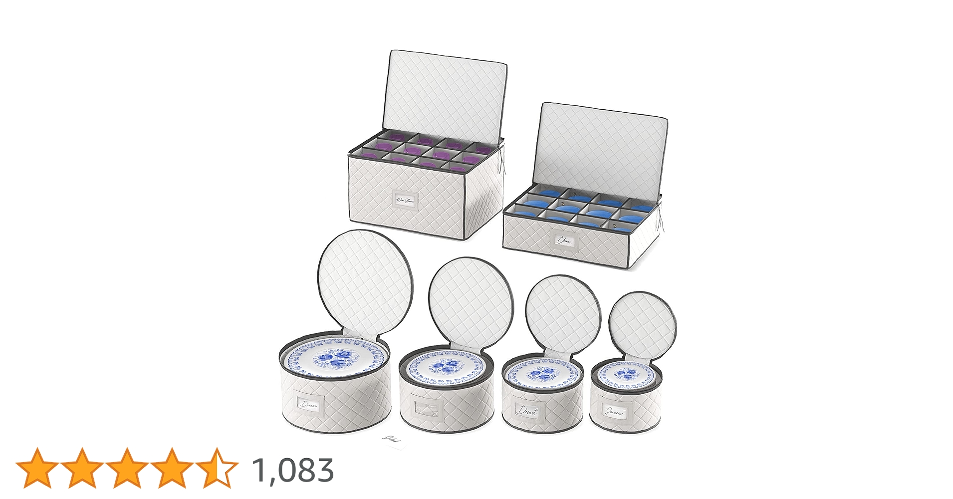 Amazon.co.jp: Woffit 食器 収納ケース ボックス 6つセット 蓋付き Amazon.co.jp: Woffit 食器 収納ケース ボックス 6つセット 蓋付き