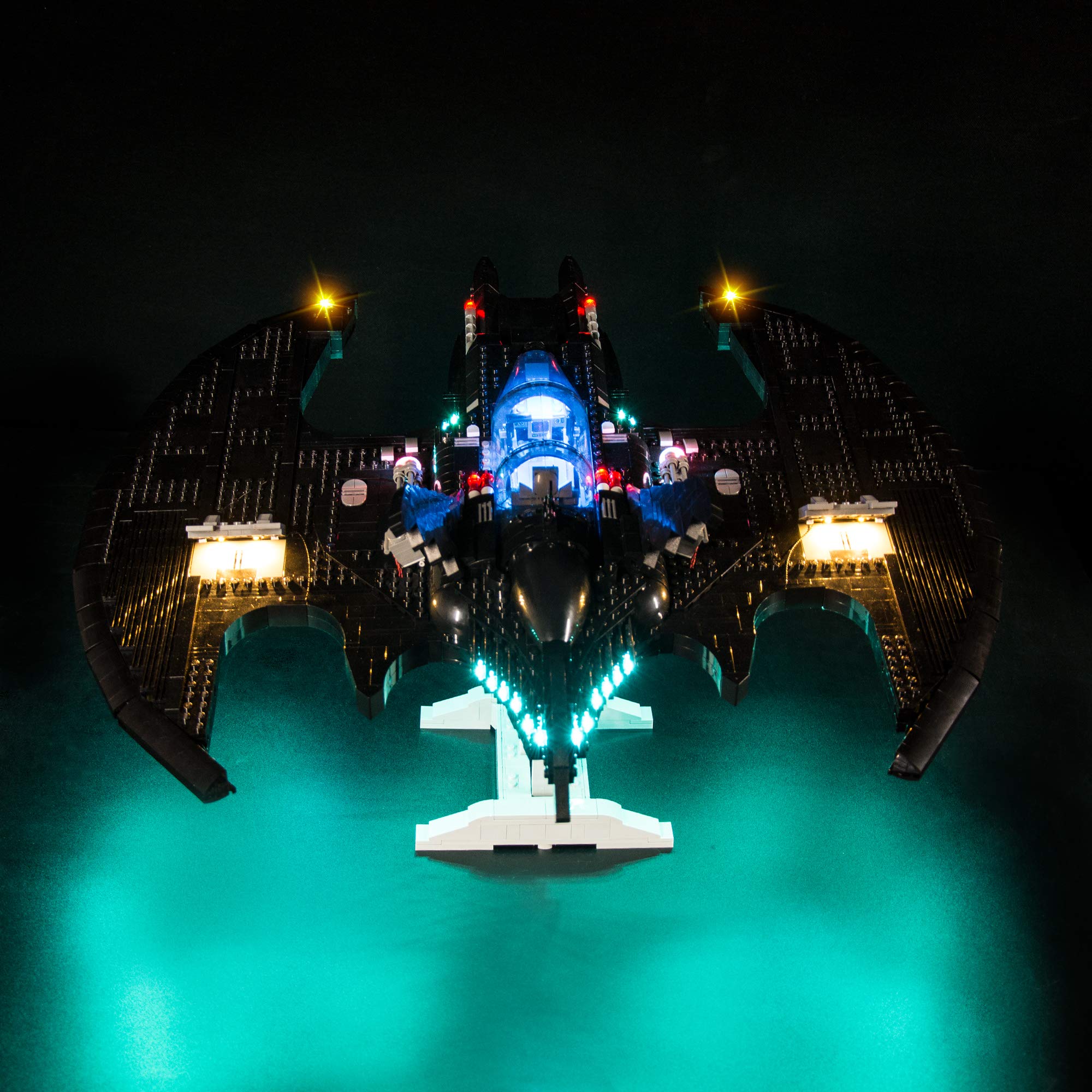 Lightailing LEDライトセット 1989バットウイング (本体別売) Amazon.com: T-Club LED Light Kit for Lego Batwing 1989 76161