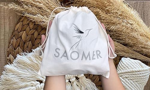 Miniatura 6 de SAOMER Kit de macramé de 130 piezas para principiantes, 219 yardas (657 pies - 0.118 in), 7 proyectos de bricolaje fáciles de macramé, kit de